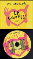 2 CD Les Enfoirés La Compil' (Volume 2) CD1 = 18 Titres ; CD2 = 18 Titres (EMI, 2001) - Compilaciones