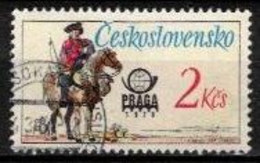 Tchécoslovaquie 1977 Mi 2379 (Yv 2215), Obliteré, Varieté Position 30/1, - Plaatfouten En Curiosa