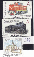 Czech Republic 2017, Train, Frýdlant, Used,I Will Complete Your Wantlist Of Czech Or Slovak Stamps By Michel - Used Stamps