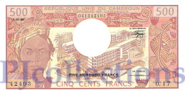 CAMEROUN 500 FRANCS 1983 PICK 15d UNC - Camerún