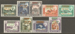 Aden, Kathiri State Of Seiyun, 1966, Olympic Games, Sports, Black Overprint, MNH, Michel 68-76 - Sonstige & Ohne Zuordnung