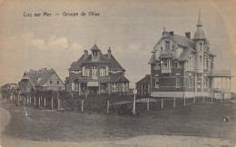 BELGIQUE - COQ Sur MER - Groupe De Villas - Carte Postale Ancienne - Sonstige & Ohne Zuordnung