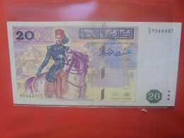 TUNISIE 20 DINARS 1992 Circuler (B.29) - Tunesien