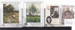 Czech Republic 2005, Art, Used.I Will Complete Your Wantlist Of Czech Or Slovak Stamps According To The Michel Catalog. - Oblitérés