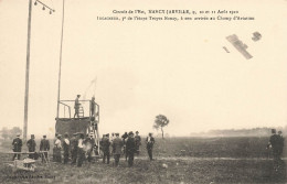 Nancy Jarville * Aviation * Circuit De L'est * 9 10 11 Août 1910 * Aviateur LEGAGNEUX 3ème De L'étape Troyes Nancy - Nancy