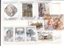 Czech Republic 2001, Art, Used.I Will Complete Your Wantlist Of Czech Or Slovak Stamps According To The Michel Catalog. - Oblitérés