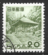 JAPON. N°550 Oblitéré De 1954. Temple D'or De Chysongi. - Buddhism