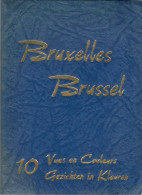 B - B - Bruxelles / Brussel - Carnet Dépliant / Leporello : 10 Vues En Couleur / 10 Gezichtenin Kleuren - Ed. J. Corna - Panoramische Zichten, Meerdere Zichten