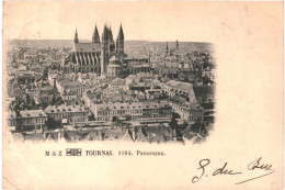 CPA Carte Postale Belgique Tournai Panorama Début 1900  VM65762 - Doornik