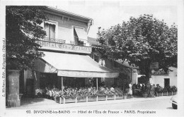 01-DIVONNE-LES-BAINS- HÔTEL DE L'ECU DE FRANCE - Divonne Les Bains