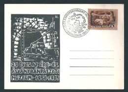 C3680f Hungary SPM Industry Mining Celebration Museum Job Miner Special Postcard - Briefe U. Dokumente