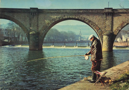 Châteaulin * Le Pont Et Pêcheur à La Ligne * Pêche - Châteaulin