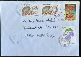 ENVELOPPE MONACO MONTE CARLO 2007 POUR ARFEUILLES / CIRQUE LURIA LURIDA - Brieven En Documenten