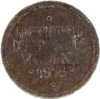 LaZooRo: Germany Wohwinkel 50 Pfennig 1918 XF - Monedas/ De Necesidad