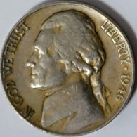 USA - 5 Cents 1946, Jefferson Nickel, KM# A192 (#2162) - 1938-…: Jefferson