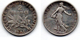MA 21947 / 2 Francs 1901 TB+ - 1 Franc