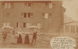 St Jeoire En Faucigny * Carte Photo 1901 * Hôtel Châlet - Saint-Jeoire