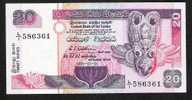 SRI LANKA  P103  20  RUPEES  1991 #L/1   FIRST DATE,FIRST PREFIX !  UNC. - Sri Lanka