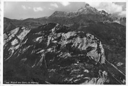 Massif Des Dents De Morcles Aigle Saint-Maurice, Cachet Cabane De La Tourche - Aigle