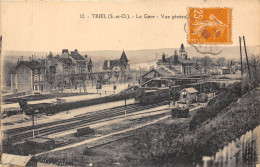 78-TRIEL- LA GARE VUE GENERALE - Triel Sur Seine