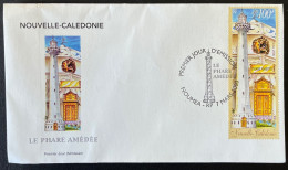 ENVELOPPE NOUVELLE CALEDONIE / LE PHARE AMEDEE / NOUMEA 2000 - Covers & Documents