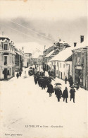 Le Thillot * La Grande Rue En Hiver * Sous La Neige - Le Thillot