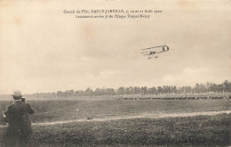 Nancy Jarville * Aviation * Circuit De L'est * 9 10 11 Août 1910 * Aviateur LEGAGNEUX Arrive 3ème L'étape Troyes Nancy - Nancy