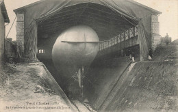 Toul * Aviation * Le Ballon Dirigeable Zeppelin LEBAUDY Dans Son Hangar à La Justice - Toul