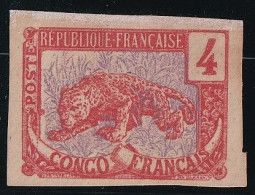 Congo N°29a - Erreur De Couleur Brique & Rose - Non Dentelé - Neuf Sans Gomme - TB - Nuovi