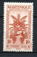 Col33  Colonie Martinique Taxe N° 23 Neuf X MH Cote : 1,75€ - Strafport