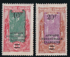 Congo N°104/105 - Neuf * Avec Charnière - TB - Unused Stamps