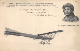 P-23-JMT-2019 : EDITION J. H. BIPLAN ZODIAC PILOTE PAR JACQUES LABOUCHERE - Aviateurs