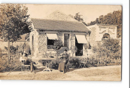 CPA 77 Vaires 2 Cartes Photos Une Maison - Vaires Sur Marne