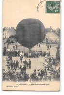 CPA 18 Sancoins Le Ballon Ville De Sancoins Captif - Sancoins