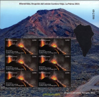 687958 MNH ESPAÑA 2022 ERUPCIÓN VOLCÁN CUMBRE VIEJA 2021. LA PALMA. - Volcans