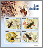 NIGER 2022 MNH Bees Bienen Abeilles M/S - OFFICIAL ISSUE - DHQ2314 - Abeilles