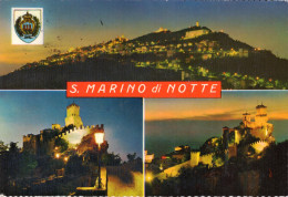 Republic Of San Marino At Night Multiview - San Marino