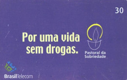 Brazil:Brasil:Used Phonecard, Brasil Telecom, 30 Units, Advertising, 2002 - Brasilien