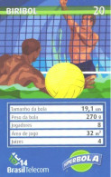 Brazil:Brasil:Used Phonecard, Brasil Telecom, 20 Units, Superbola, Sport, Water Ball, 2003 - Brasilien