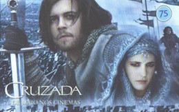 Brazil:Brasil:Used Phonecard, Anatel Telefonica, 75 Units, Movie Cruzada Advertising, 2005 - Brasilien