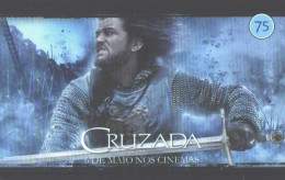 Brazil:Brasil:Used Phonecard, Anatel Telefonica, 75 Units, Movie Cruzada Advertising, 2005 - Brasilien