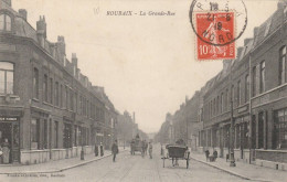 Delcampe - ROUBAIX LA GRANDE RUE 1919 EDITION FRANKART CHRETIEN RARE - Roubaix