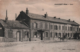 FRANCE  - Abancourt - Gare - Charette  - Cliche Fournot - Carte Postale Ancienne - - Autres & Non Classés