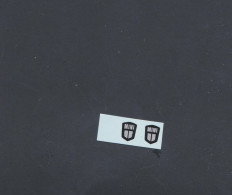 Decalque Decals Logo Badge Mini Capot 1/18 2 Pièces 1:18 Colorado - Transfer