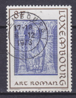 Luxembourg 1973 Mi. 867, 8 Fr. Archiektur Romantik Architecture Art Roman - Used Stamps