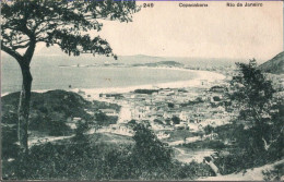 ! 1913 Alte Ansichtskarte Brasilien, Copacabana, Rio De Janeiro - Rio De Janeiro