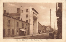 Le Creusot * La Rue Maréchal Foch * Le Théâtre * Salle De Spectacle - Le Creusot