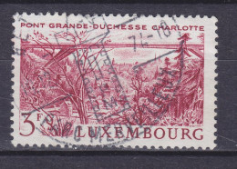 Luxembourg 1966 Mi. 737, 3 Fr. Landscaften Grossherzogin-Charlotte-Brücke Bridge Pont - Oblitérés