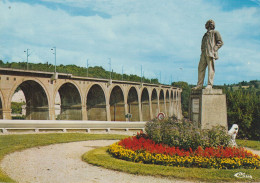 76 - BARENTIN - Le Viaduc, Route De Rouen - Le Havre, La Statue Hector Malo - Barentin