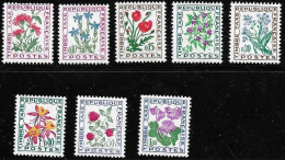 TAXE  -  TIMBRE N° 91 Au 102    -  FLEUR DES CHAMPS  -  NEUF  -  1964 /1971 - 1960-.... Mint/hinged